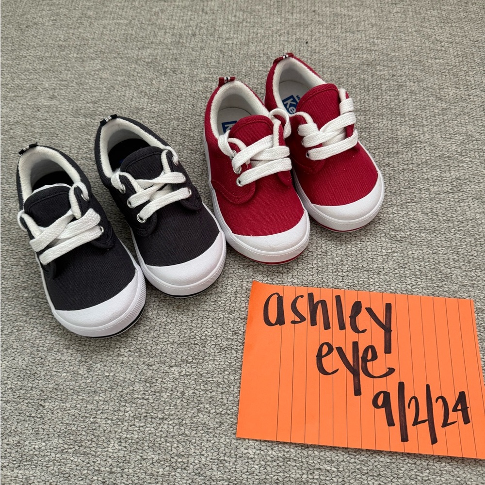 Red Kids Keds